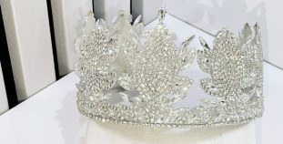 اکسسوری نارسیس تاج دست ساز تاج عروسی در آبسرد تاج عروشی دماوند